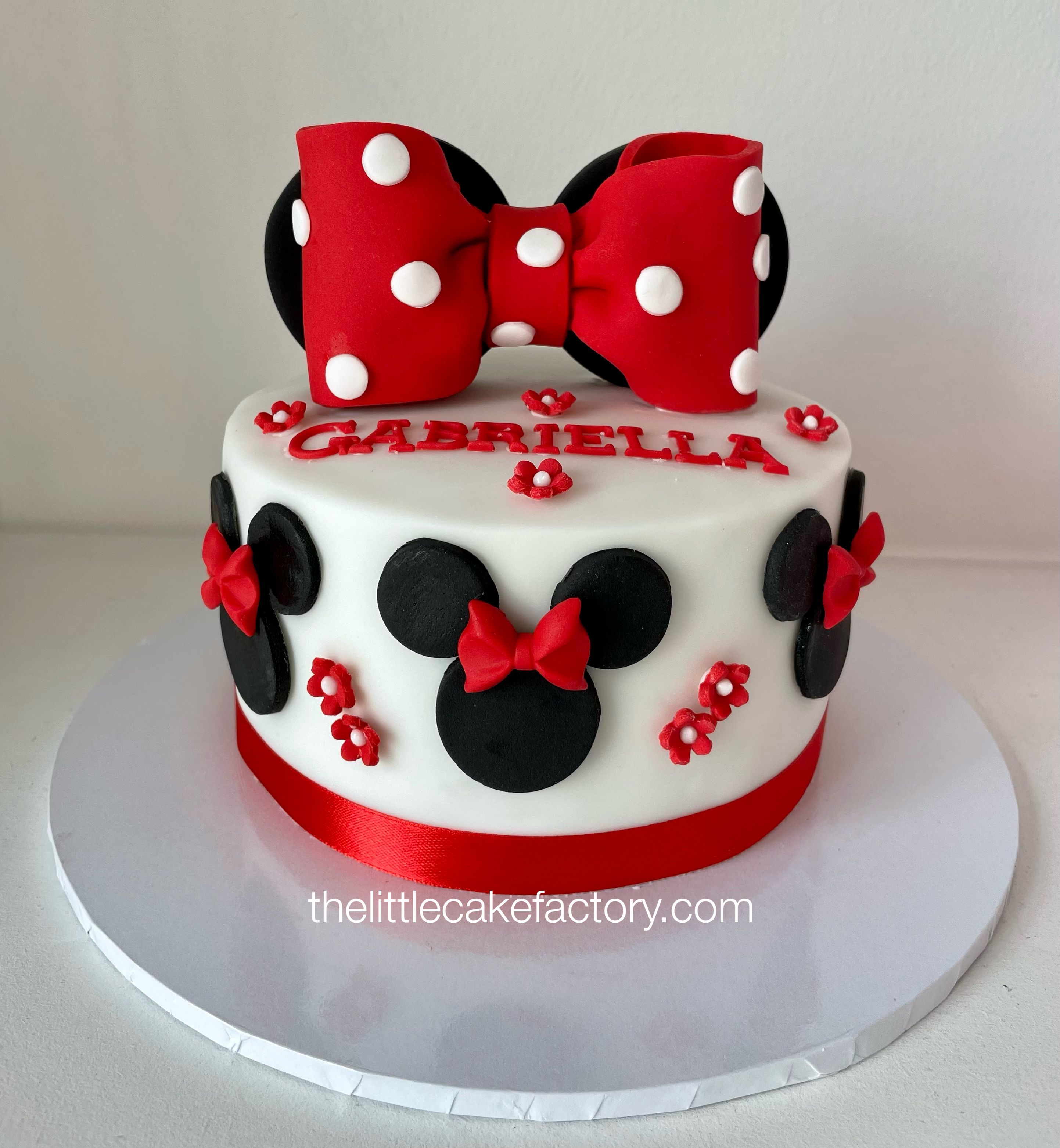 minnie mouse red bow cake Cake | Children Cakes